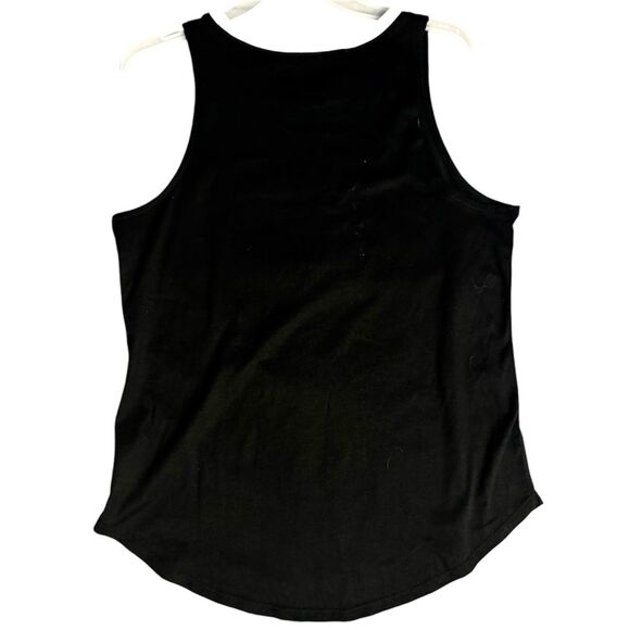 Justice Girls Tank Top, Sequin, Black, NEW Large 12/14 - Picture 3 of 3